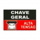 ADESIVO VINIL - CHAVE GERAL 16CMX12CM