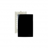 PLACA CEGA 4X2 PRETA SLEEK MARGIRIUS