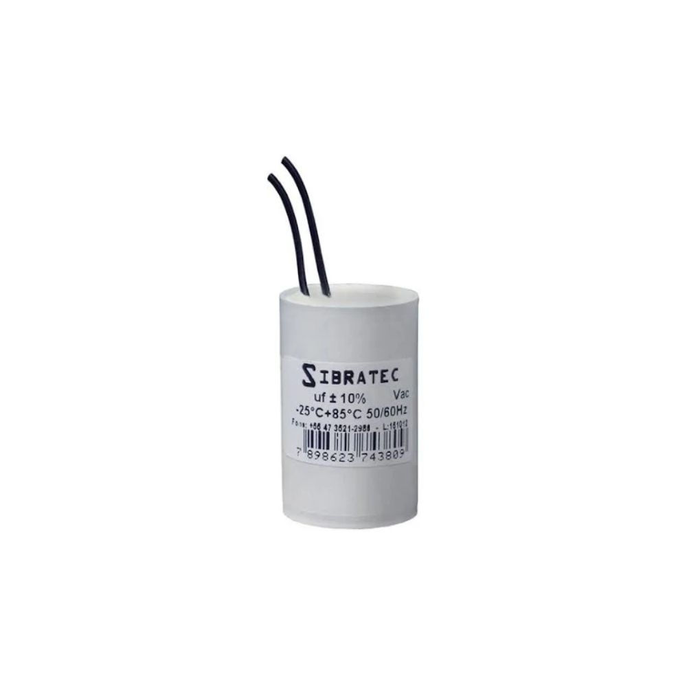 CAPACITOR PERM. C/ TERM 25UF 380VCA SIBRATEC