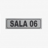 PLACA DE IDENTIFICACAO SALA 06