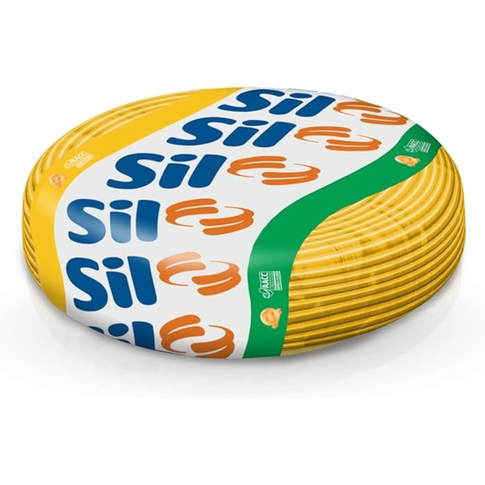 FIO FLEXIVEL AMARELO CORFIOSIL 0,50mm² a 4,0mm²