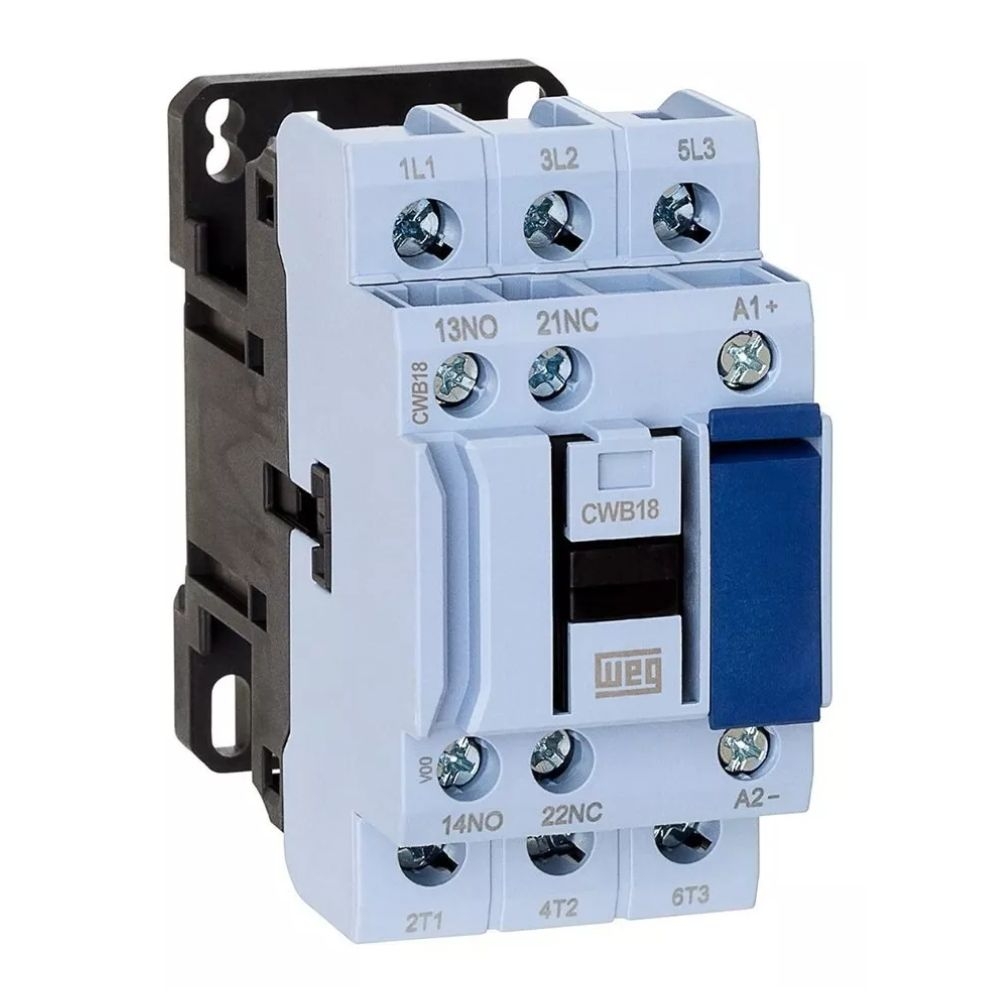 CONTATOR CWB 18A 380V 1NA+1NF WEG