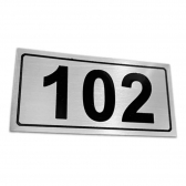 PLACA DE IDENTIFICACAO APTO 102