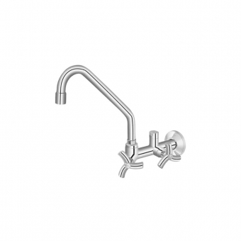 TORNEIRA PARA COZINHA DE PAREDE C SAIDA P FILTRO DOCOLPRIMOR - CHROME