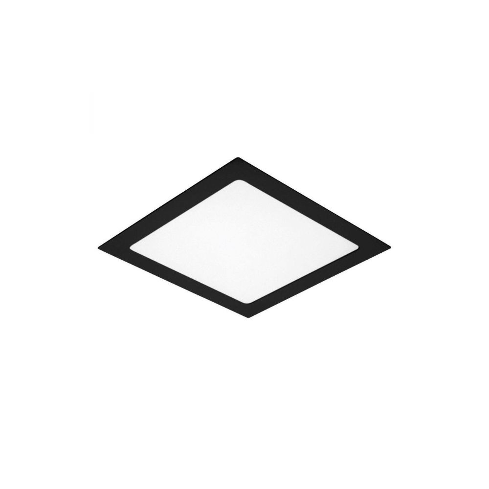 PAINEL LYS 24W 6500K QUADRADO EMBUTIR PRETO TASCHIBRA