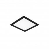 PAINEL LYS 24W 6500K QUADRADO EMBUTIR PRETO TASCHIBRA
