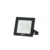 REFLETOR LED 30W 6500K PRETO TASCHIBRA