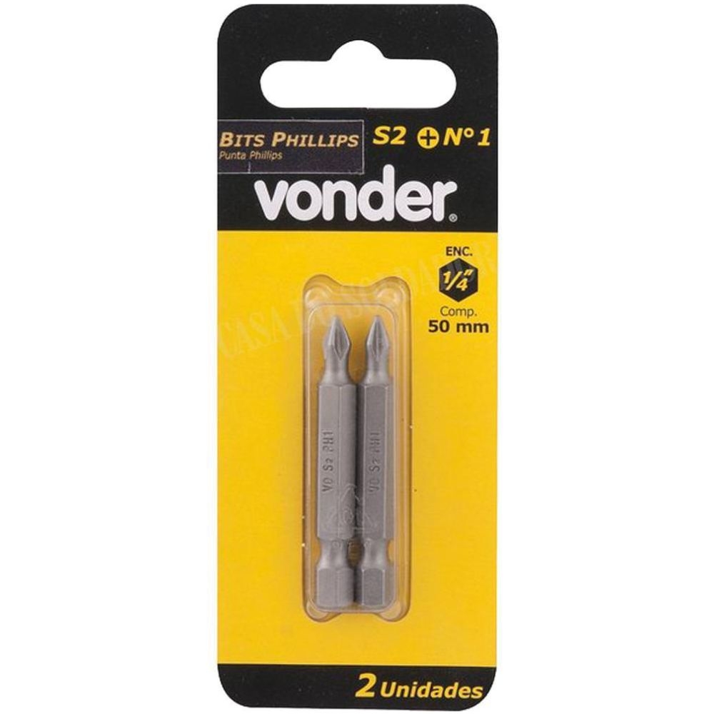 BITS FENDA 14 50MM 2 PCS VONDER