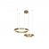 PENDENTE DCD01230 63W 3500K 3150 LUMENS BRONZE SINDORA