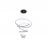 PENDENTE LED INVERSE PRETO 6 MOD. 156W 3000K NORDECOR
