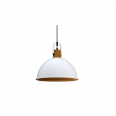 PENDENTE FACTORY M BRANCO TASCHIBRA
