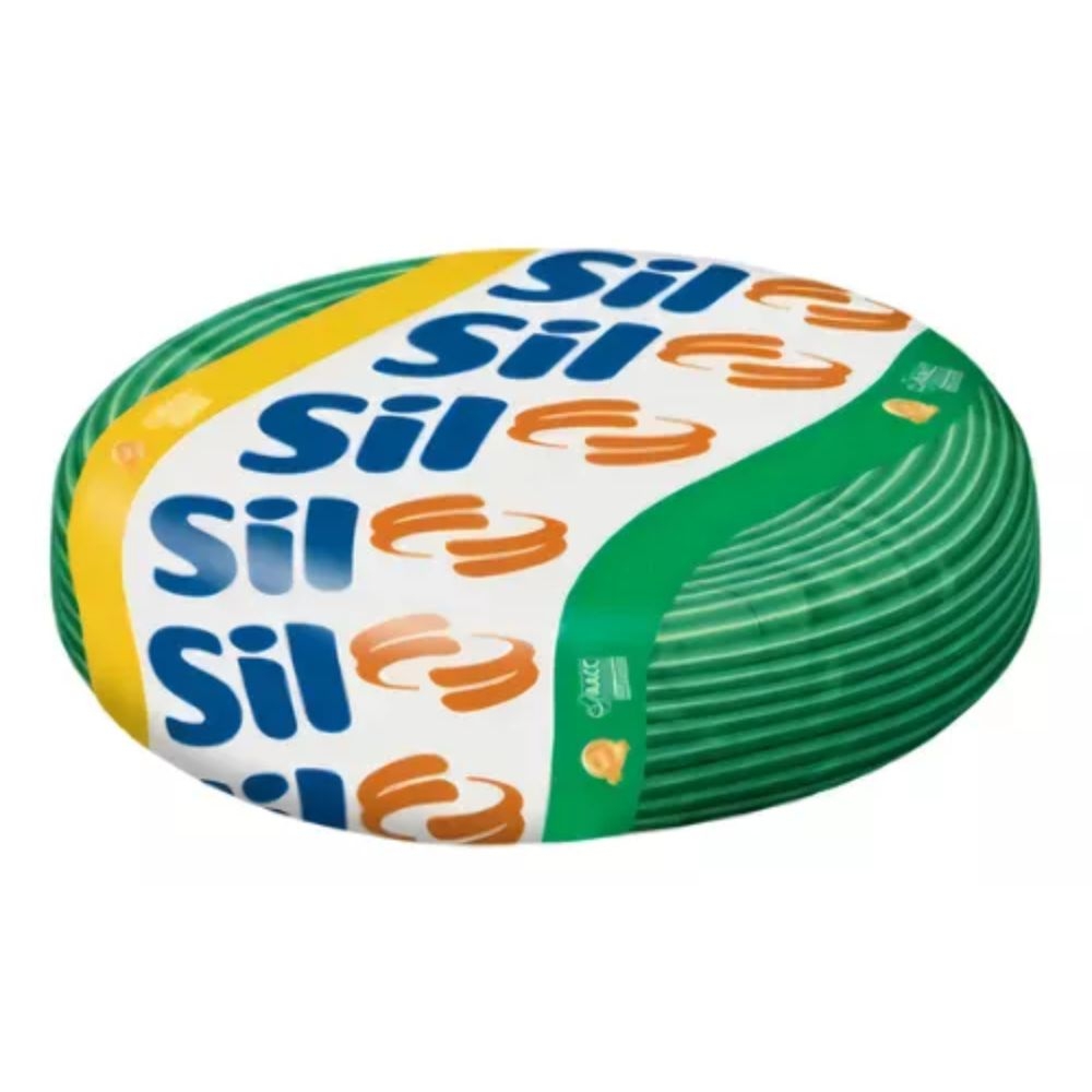 ROLO FIO FLEXIVEL VERDE CORFIOSIL 1,5mm² a  6,0mm²