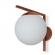 263 ARANDELA VERTEX 25CM CHAMPAGNE 1XE27 ITAMONTE
