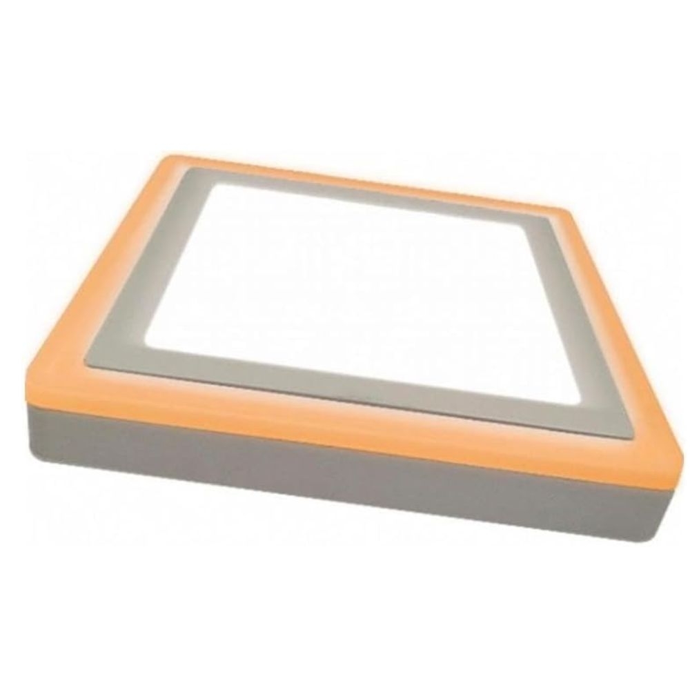 PAINEL LED 18W+6W QUADRADO SOBREPOR DUAL COLOR TASCHIBRA