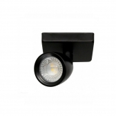 SPOT LED DIRECT BASE LINEAR 1X4W 3000K PRETO TASCHIBRA