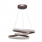 PENDENTE LED KILE MARROM 55W 3000K NORDECOR