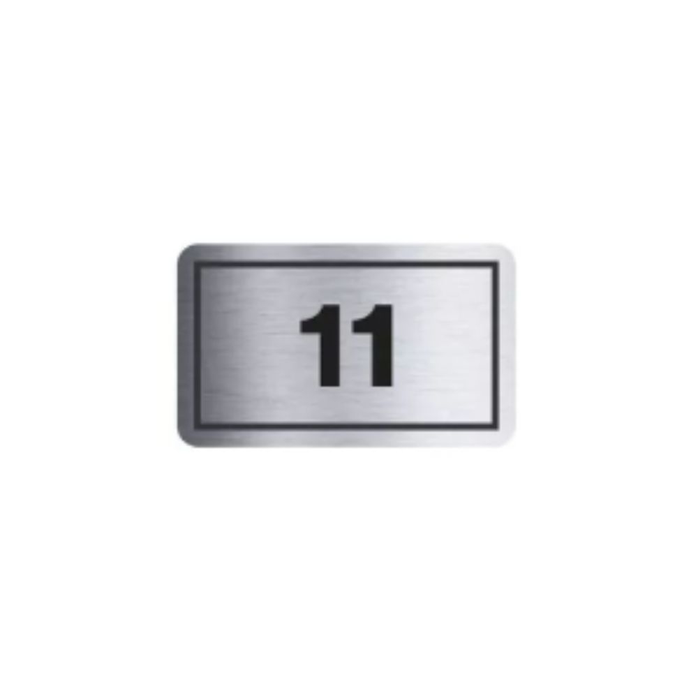 PLACA DE IDENTIFICACAO APTO 11