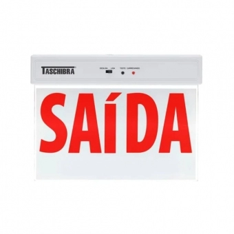 PLACA LED SAIDA DUPLA VERMELHA TASCHIBRA
