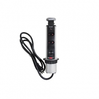 TORRE TOMADA MULTIPLUG C USB PARA USO DOMESTICO RENNA PIX