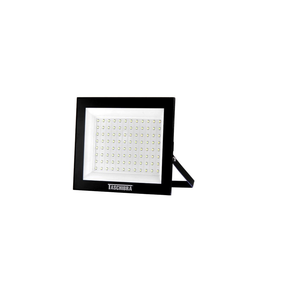 REFLETOR SMART 50W WIFI RGB+CCT PRETO TASCHIBRA