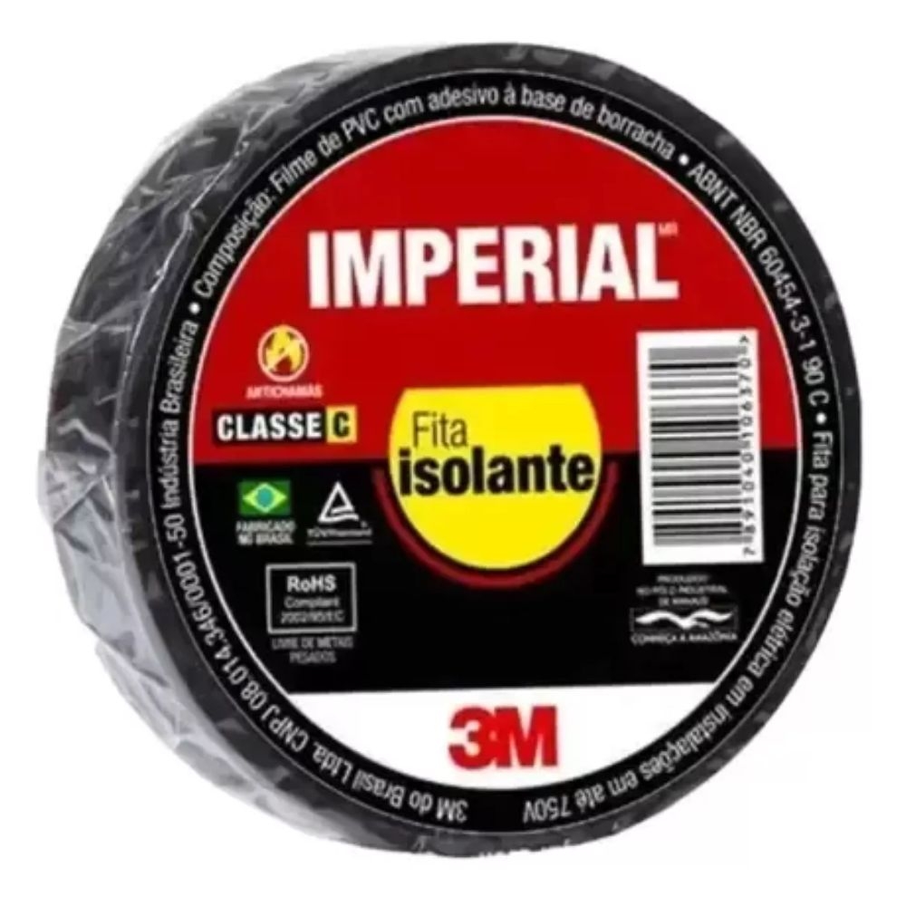 FITA ISOLANTE 18MM X 10M IMPERIAL 3M
