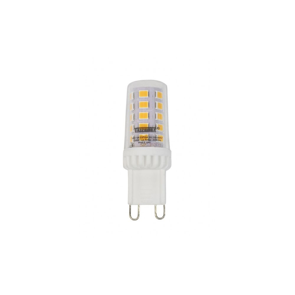 LAMP LED ESPIGA G9 4W 2200K DIMERIZAVEL TASCHIBRA