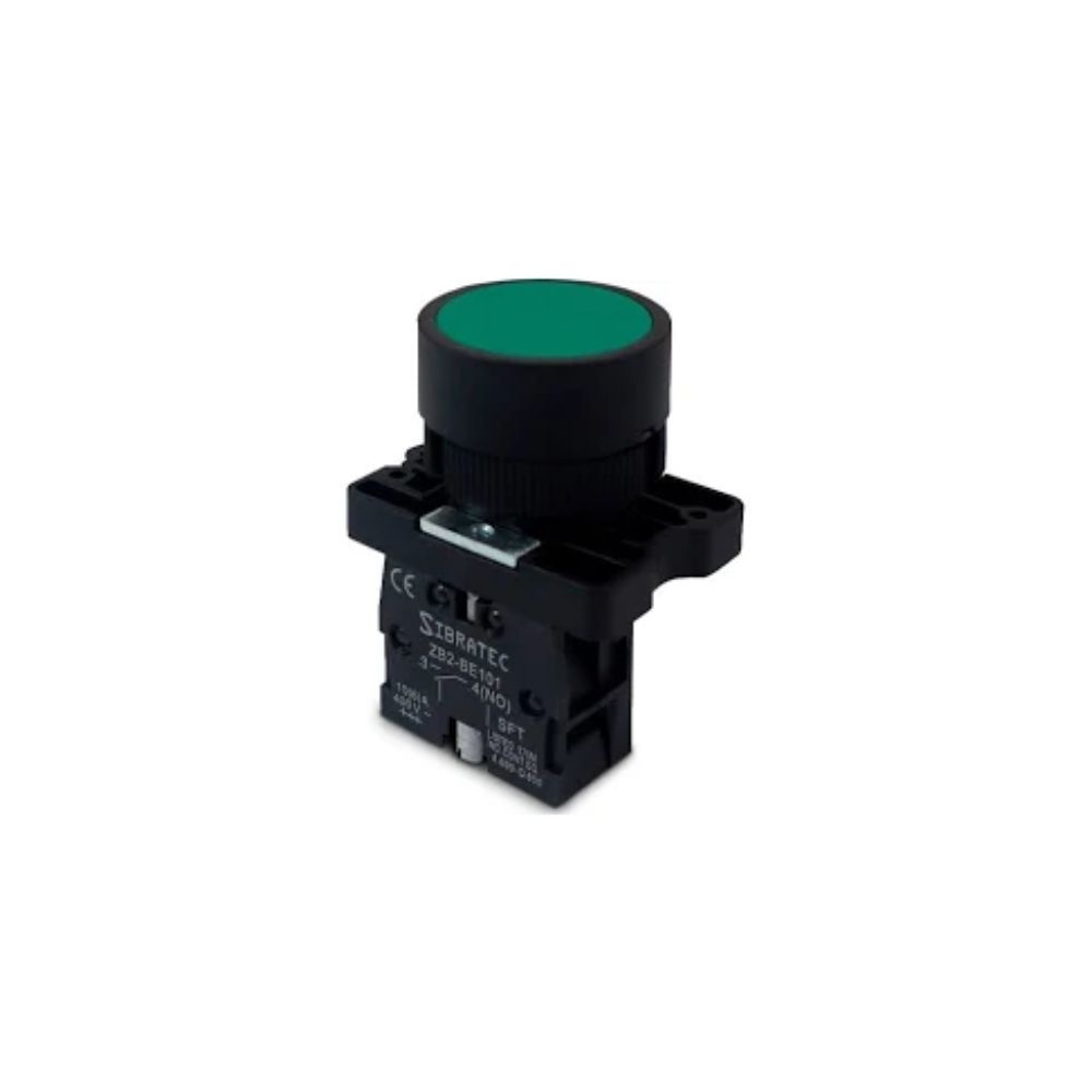 BOTAO IMP. XB2-EA31 VERDE SIBRATEC