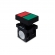 5837 BOTAO DUPLO XB2-EL8325 SEM ILUMINADO SIBRATEC