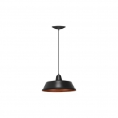 PENDENTE NEW FACTORY PRETOCOBRE 1XE27 OPL