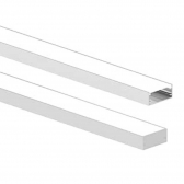 PERFIL LED ZENITH 50X21 SOBREPOR BRANCO (BARRA 3 METROS) TASCHIBRA