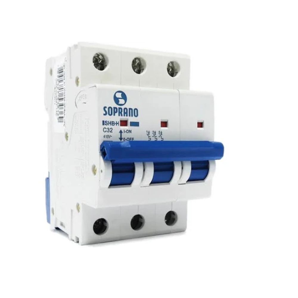 DISJUNTOR 80A DIN TRIF SOPRANO