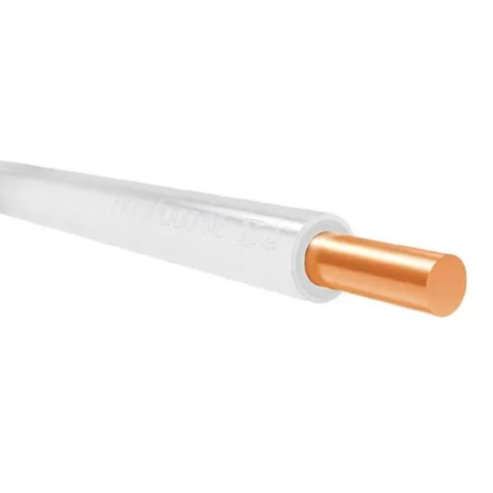 FIO SOLIDO 16,0MM BRANCO - METROS