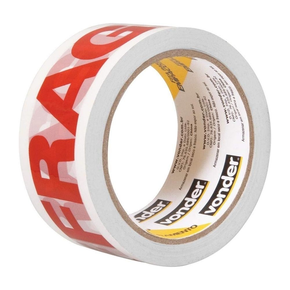 FITA ADESIVA FRAGIL 48MM X 50M VONDER