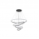 PENDENTE LED INVERSE PRETO 4 MOD. 99W 3000K NORDECOR