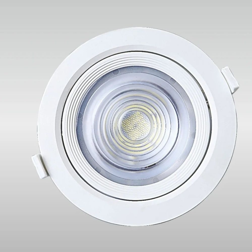 SPOT 7W 4000K REDONDO EMBUTIR ALLTOP LED PAR20 TASCHIBRA