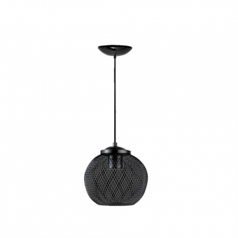 PENDENTE VERONA PRETO ROPER PLAST