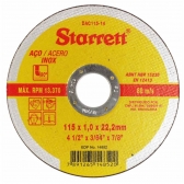 DISCO CORTE DE INOX 4.12 STARRET