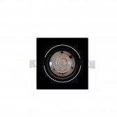 SPOT 3W 4000K QUADRADO PRETO EMBUTIR ALLTOP TASCHIBRA