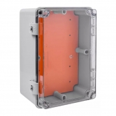 QUADRO COMANDO ROHDBOX 300X200X150MM TRANSP. COMPLETA  IP66 ROHDINA