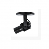 SPOT ALETADO 1 X E27 PRETO OPL