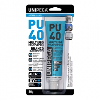 PU 40 MULTIUSO 80G BRANCO UNIPEGA