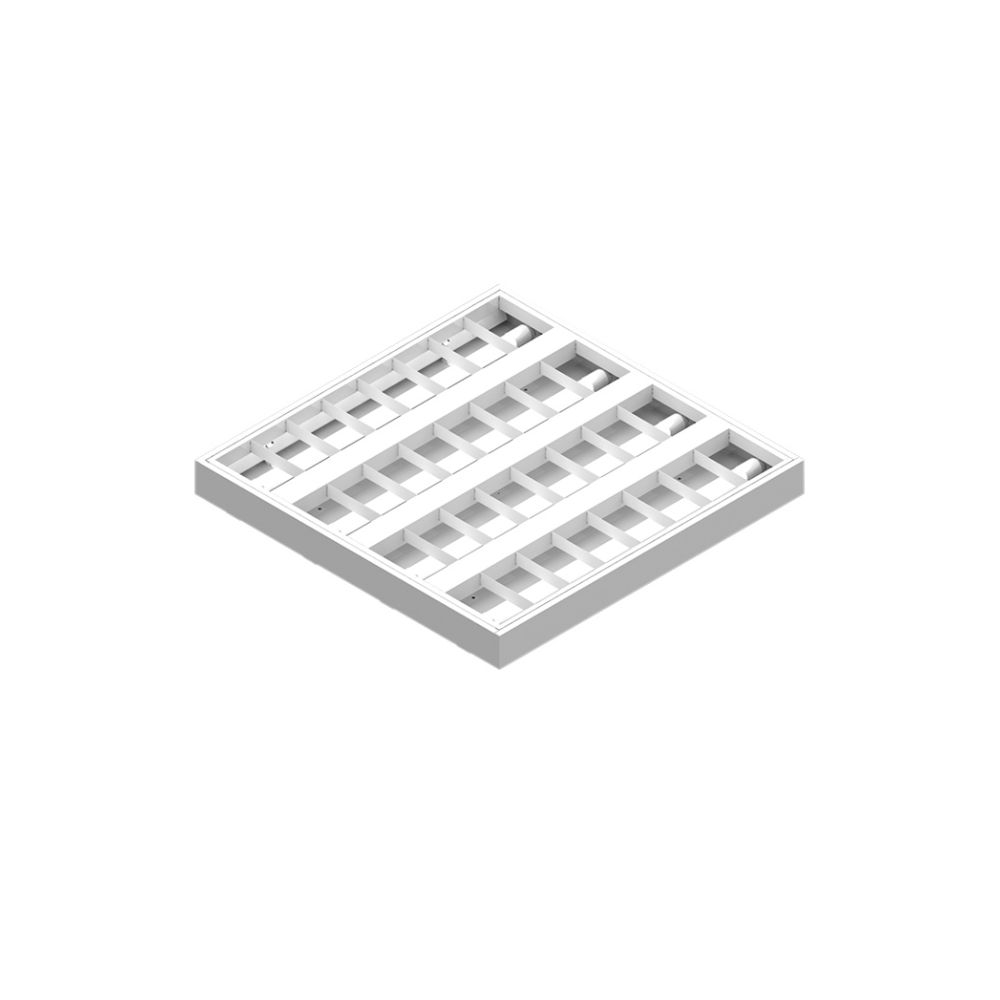 CALHA  ALETA SOB EMB 62CM 4XT8 BRANCA TASCHIBRA