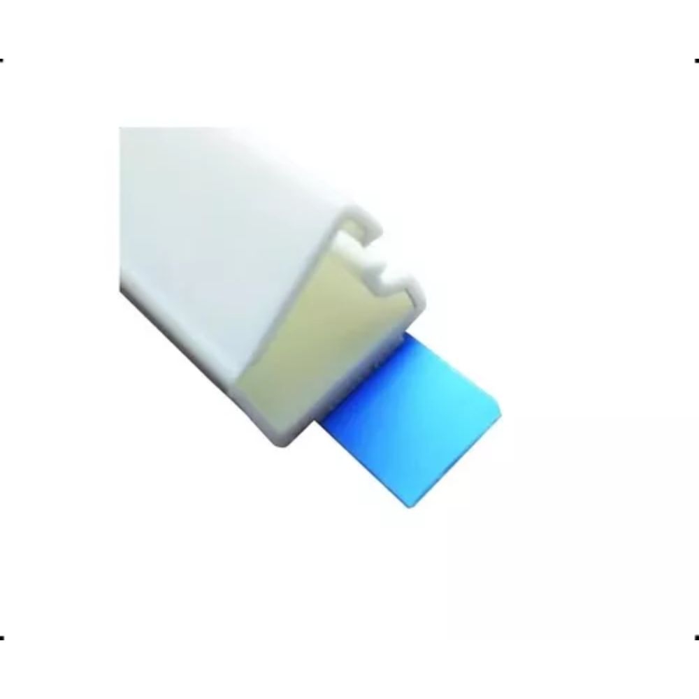 CANALETA MINI 12.5X7.0X2000 BRANCA DUTOPLAST