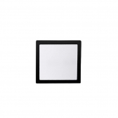 PAINEL LYS 18W 6500K QUADRADO SOBREPOR PRETO TASCHIBRA
