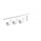 KIT TRILHO DIRECT LED 3000K BRANCO TASCHIBRA