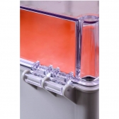 QUADRO COMANDO ROHDBOX 450X300X200MM TRANSP. COMPLETA  IP66 ROHDINA