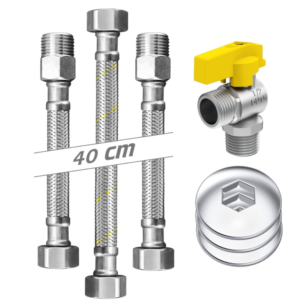 2300 KIT INSTALACAO AQUECEDOR A GAS ROCO