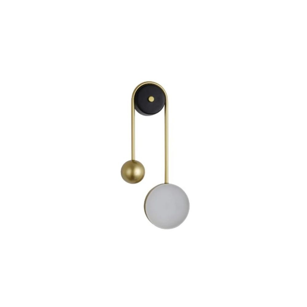ARANDELA LED LURI DOURADA 3000K 8W NORDECOR