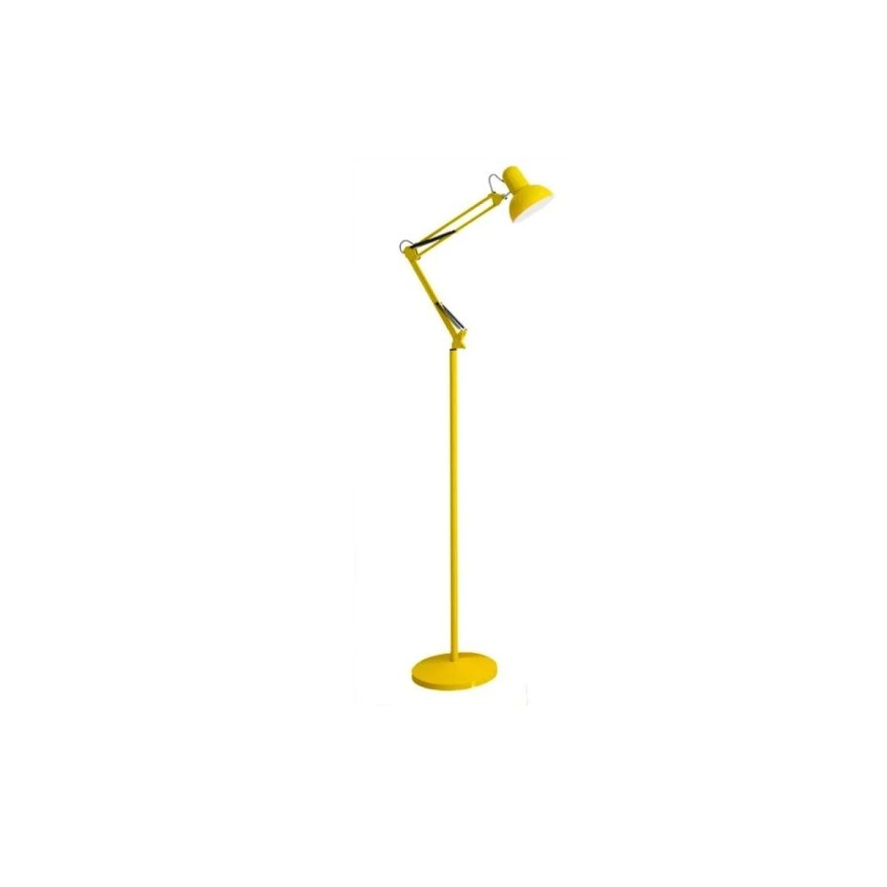 LUMINARIA DE PISO ARTICULAVEL AMARELA LPA10111 G20