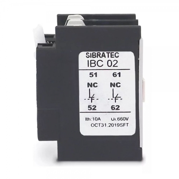BLOCO DE CONTATO AUX. IBC20 2NA SIBRATEC